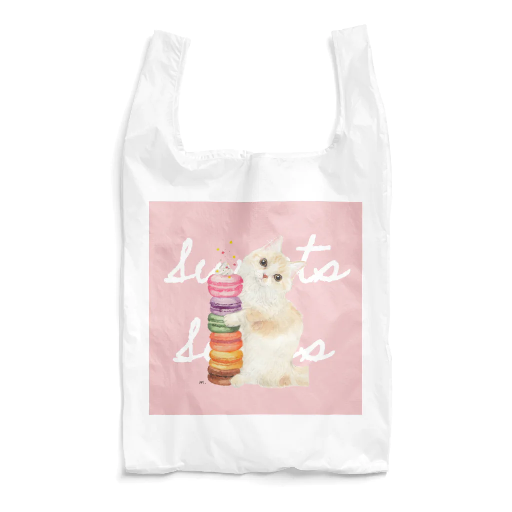 m.うちの子イラストの殿さま✳︎ sweets series Reusable Bag
