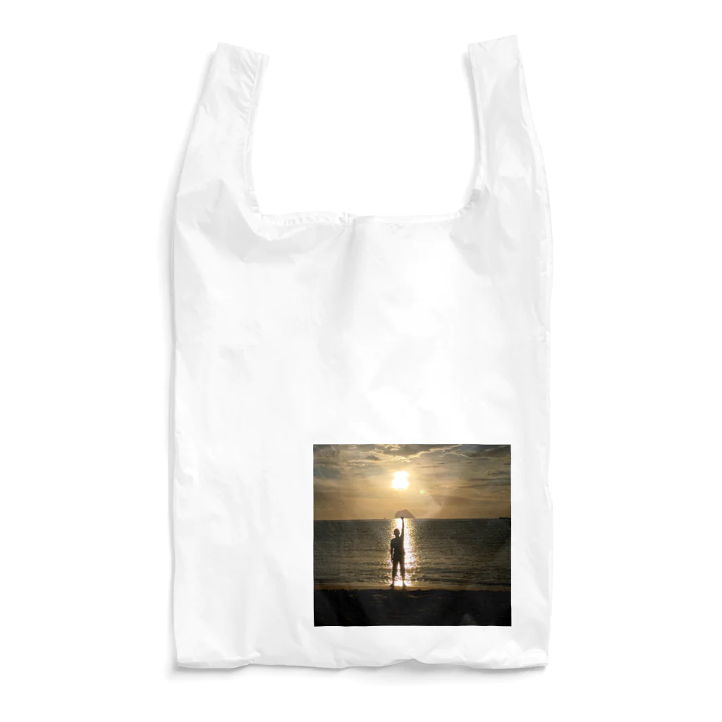 Kitarouのサンライズ シルエット Reusable Bag