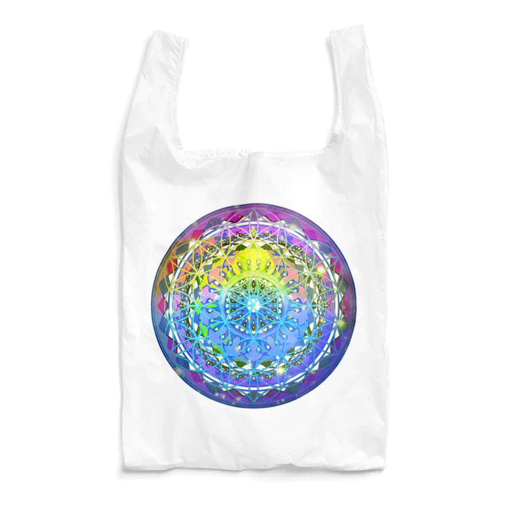 💖宇宙整体♪🌈♪こころからだチャンネル♪💖のFlower of Life STAR rights Reusable Bag