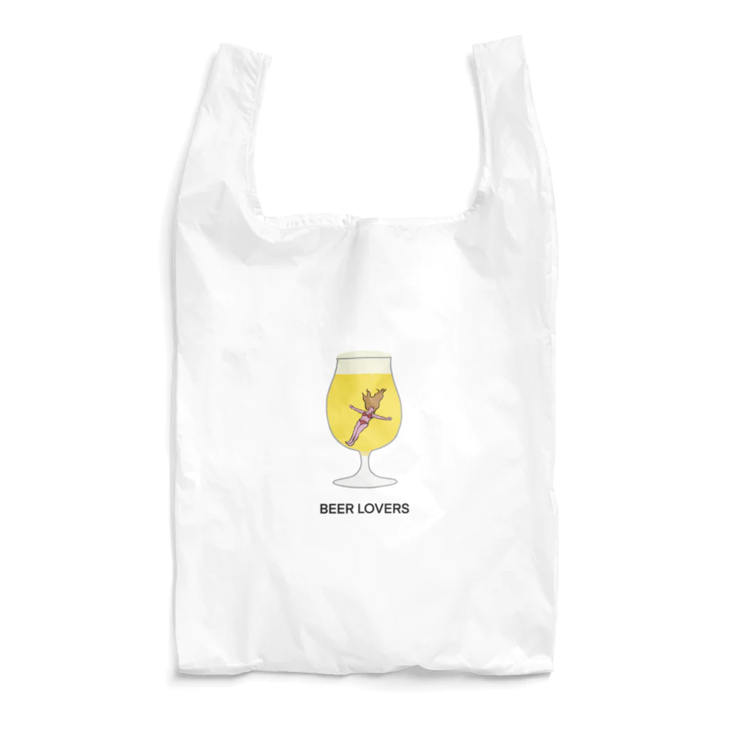 ON THE BEDのBEER LOVERS Reusable Bag