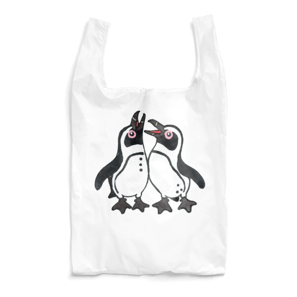 penguininkoの仲良く鳴き交わす🐧🐧 エコバッグ