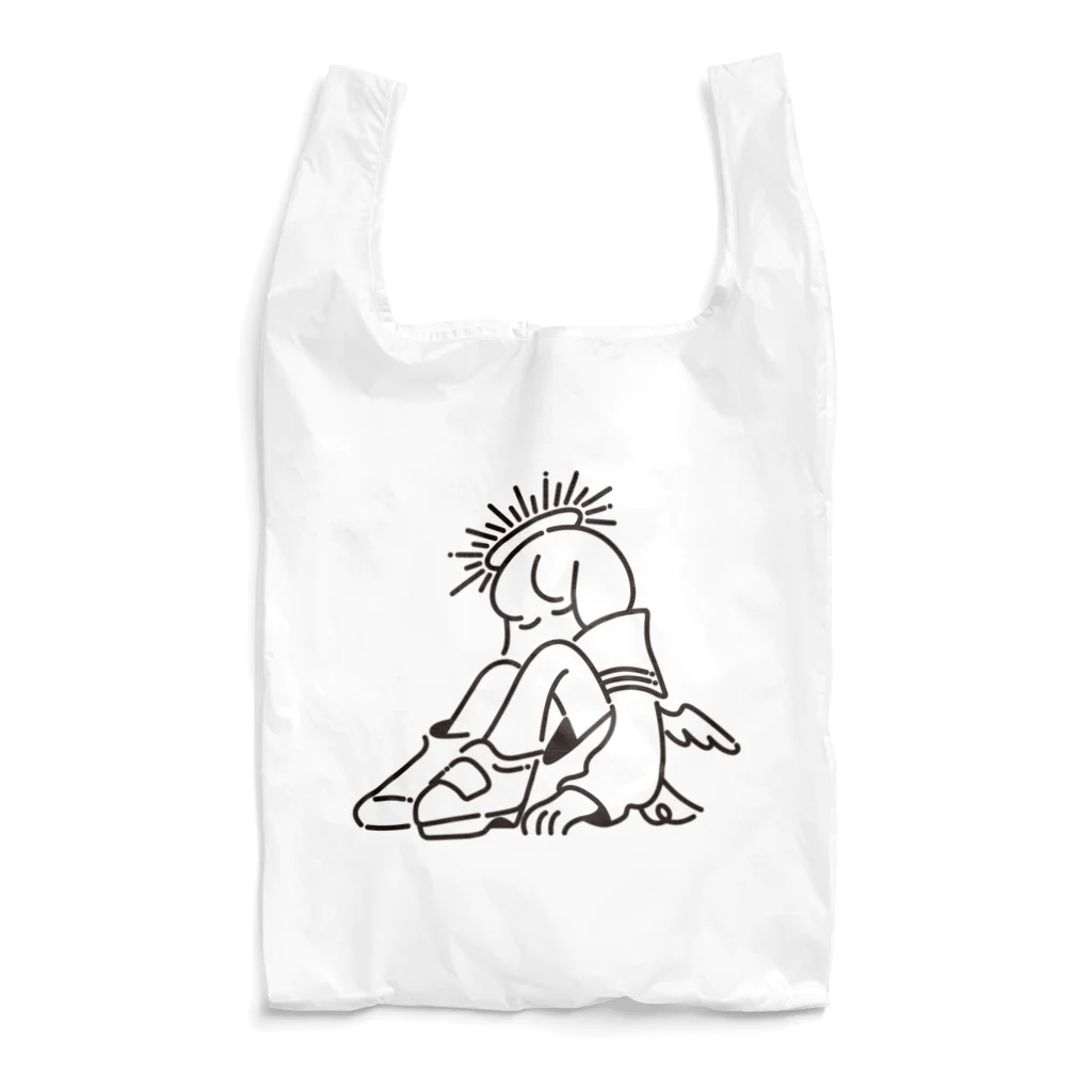 みろりのいぬてんし Reusable Bag