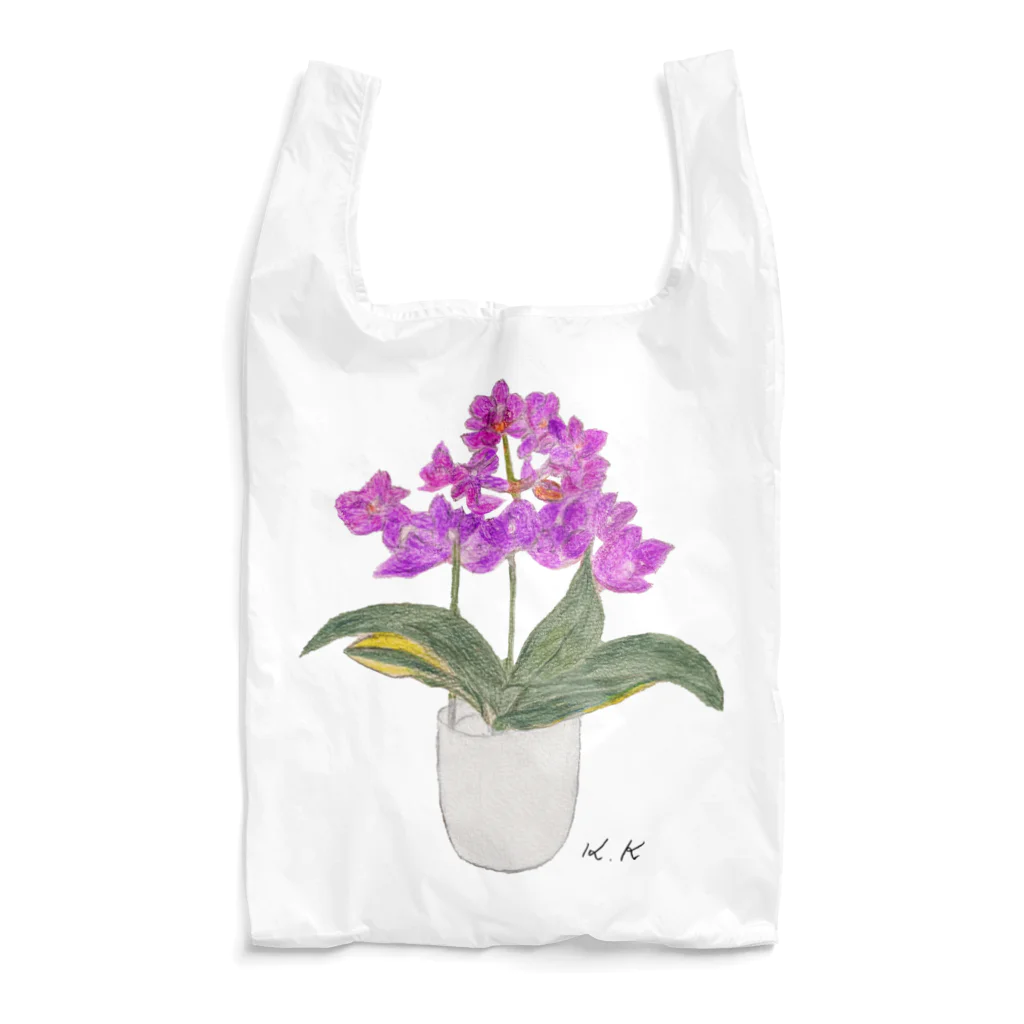 おじいちゃん画伯の店のFLOWER2 Reusable Bag