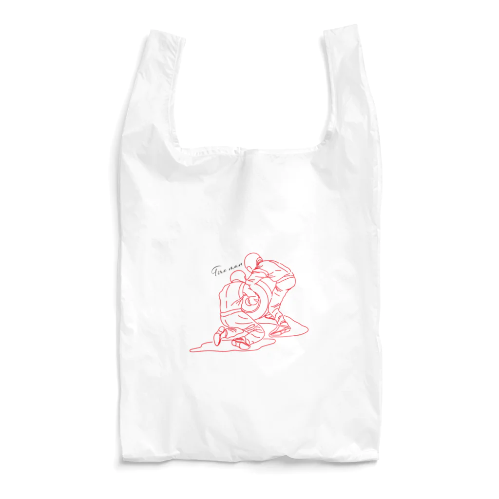 d360の何でも屋のタイヤマンW Reusable Bag