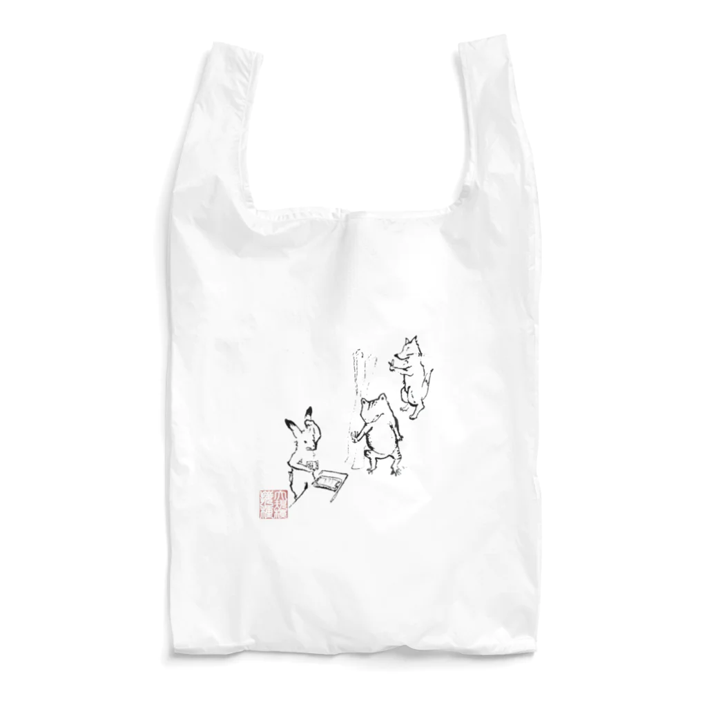 ねこたぬきのカウント合わない Reusable Bag