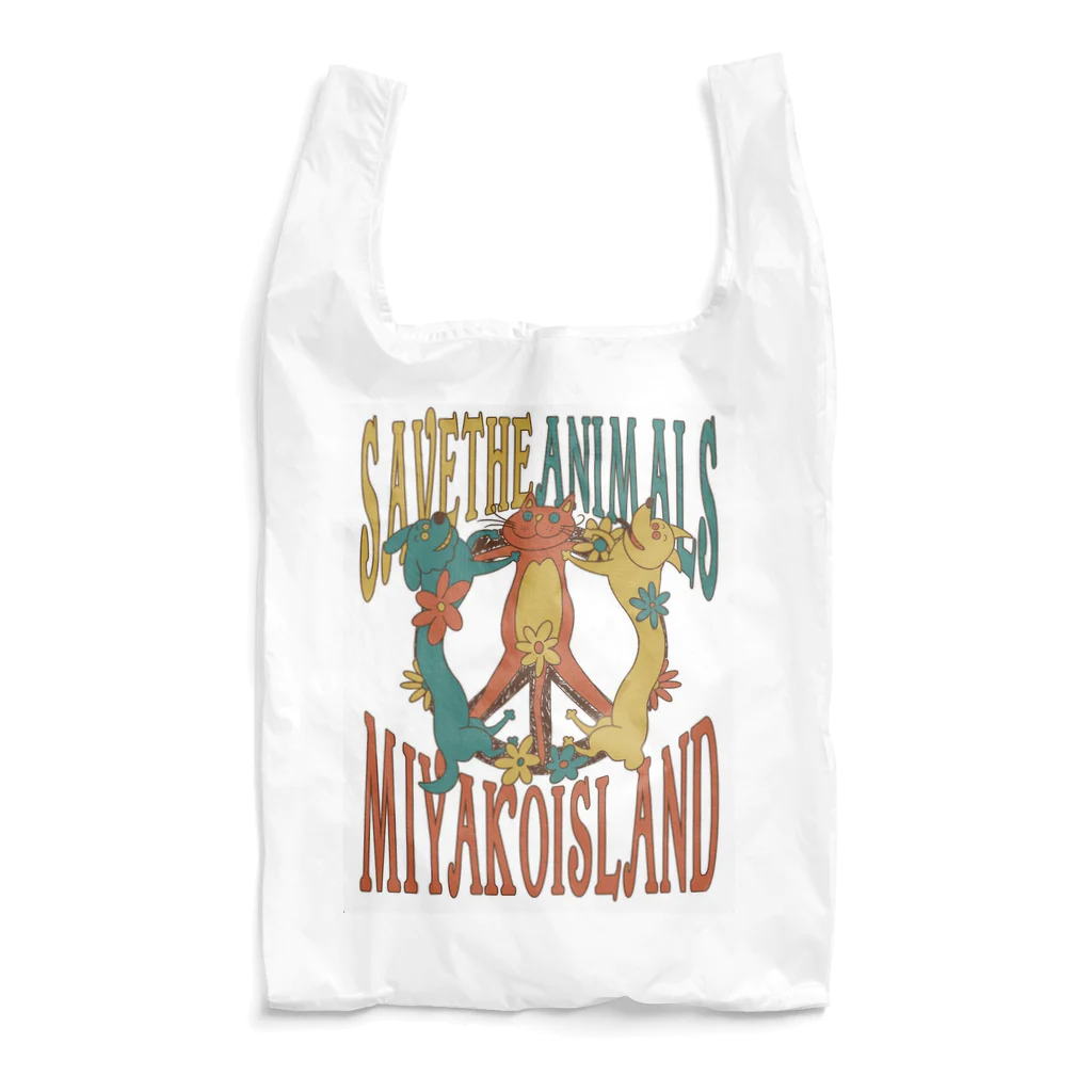 Miyakojima1_2ParkのLove&Peace Reusable Bag