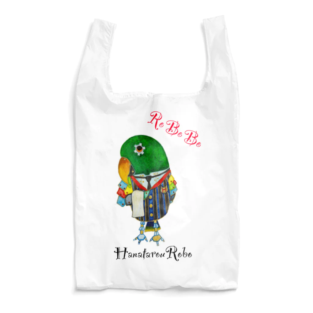 ねこぜや のROBOBO 花太郎ロボ Reusable Bag