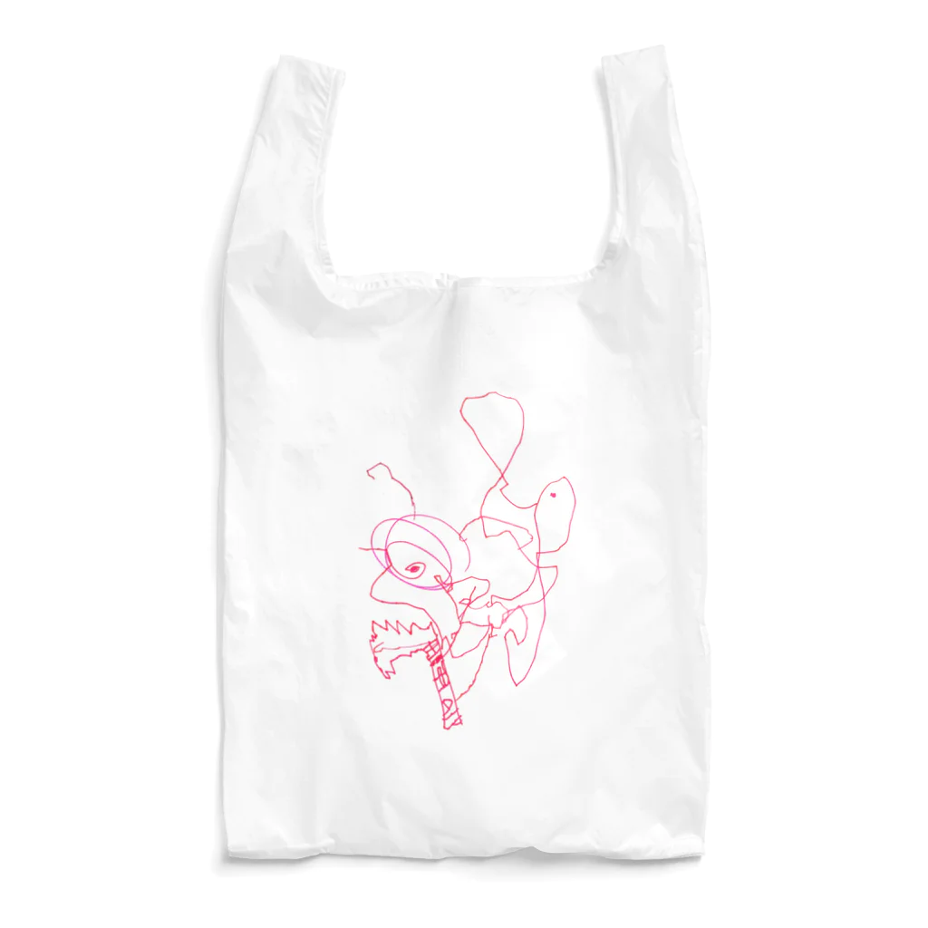 くうそう生物図鑑のしんかいぎょさん Reusable Bag