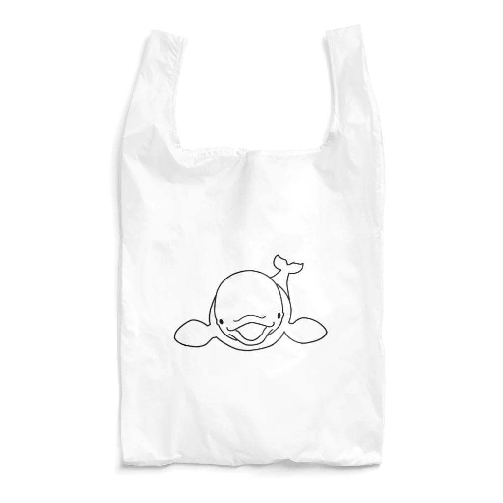 chokonanのベルーガ（シロイルカ） Reusable Bag