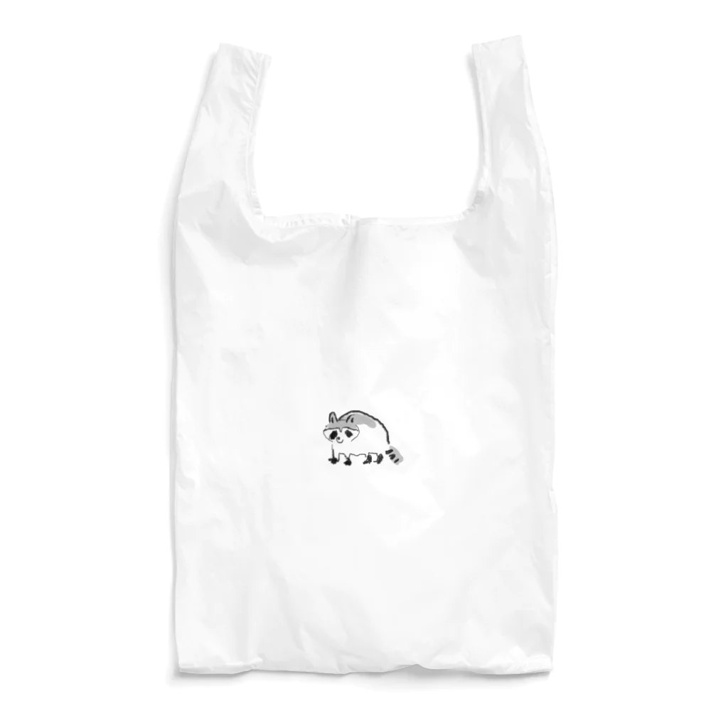 zigzagzのふみしめるアライグマ Reusable Bag