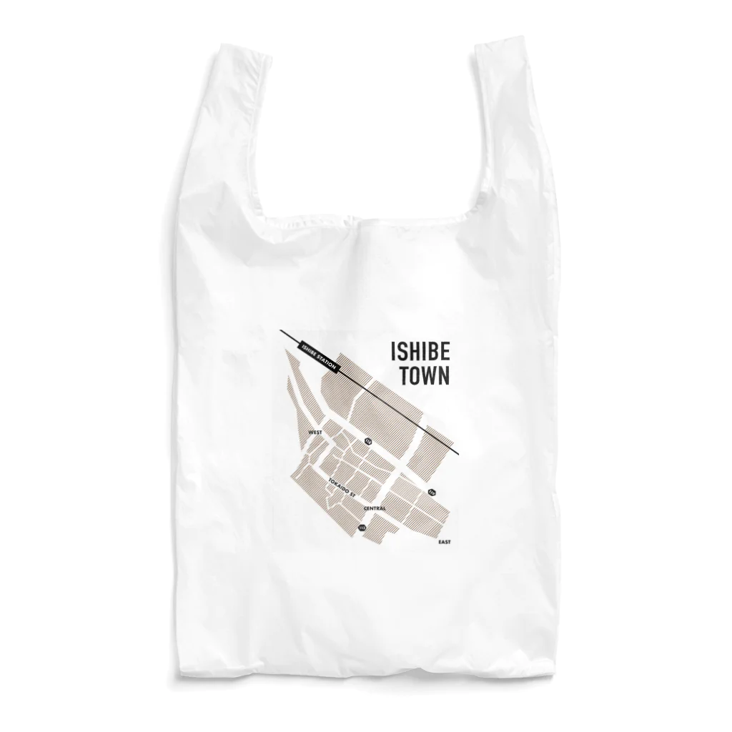 ManaDesignのISHIBE TOWN MAP Reusable Bag