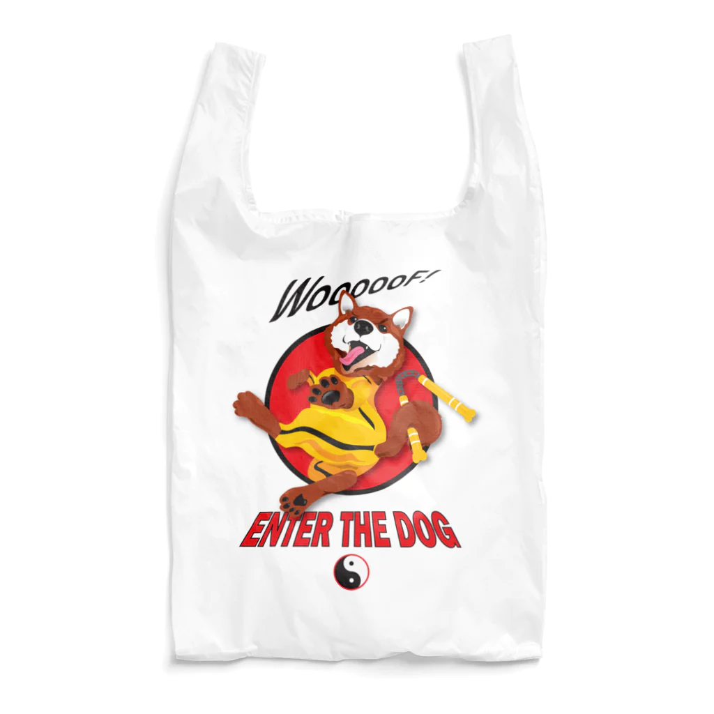 ShibazooのEnter the Dog- Dog Kung Fu! Reusable Bag