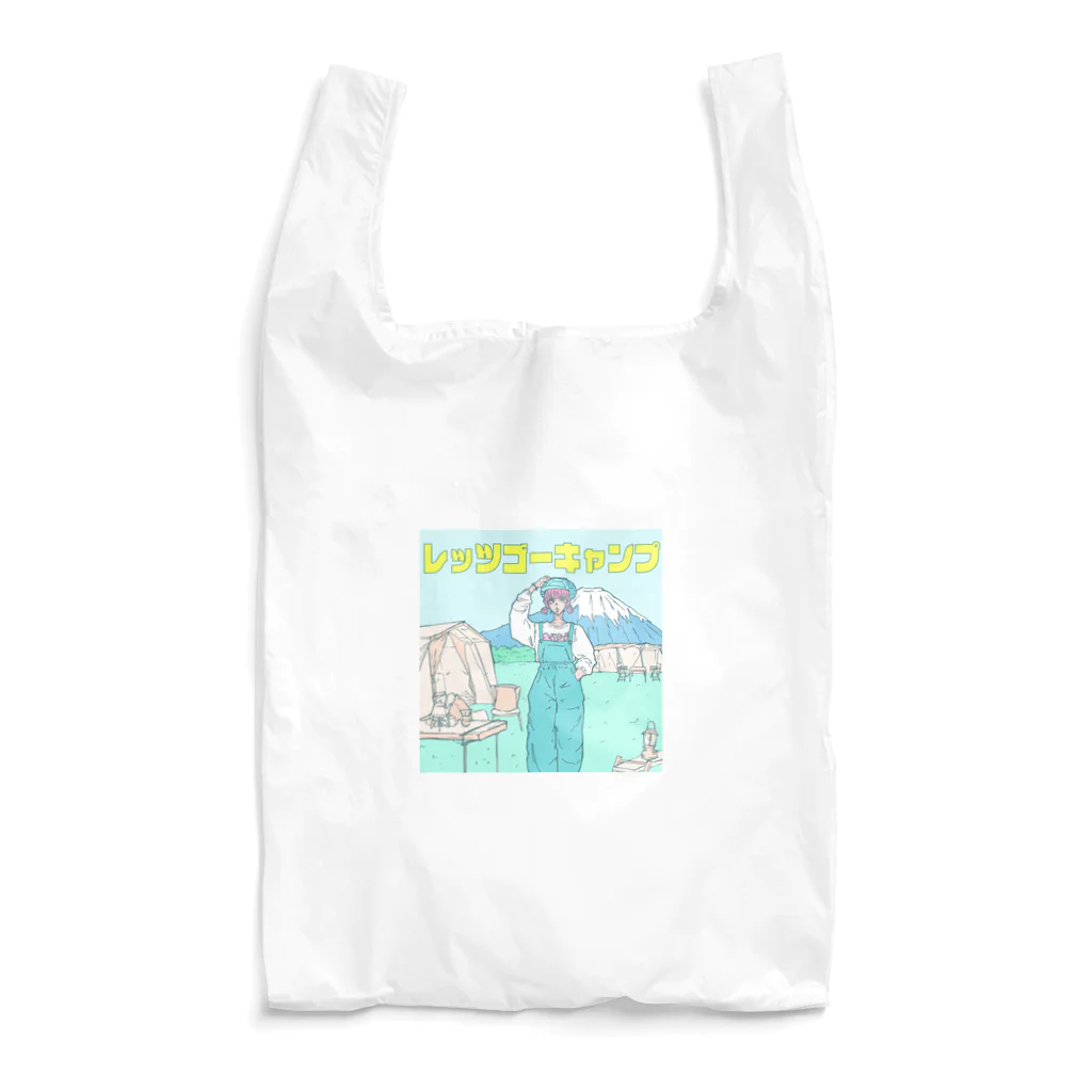 キャンジョ公式SUZURISTOREのレッツゴーキャンプ（クリエイターコラボ） Reusable Bag