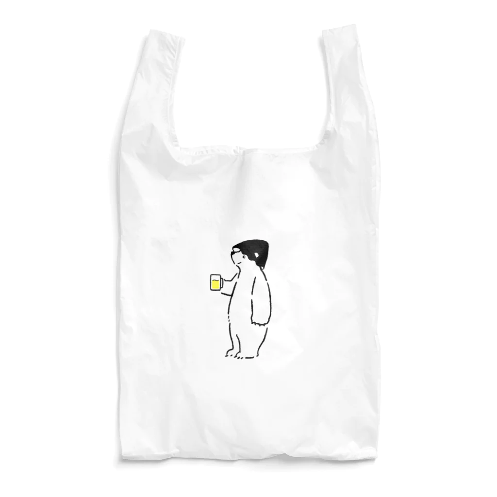 くりん@イラストレーターのオロポるしろくま[二足歩行] Reusable Bag