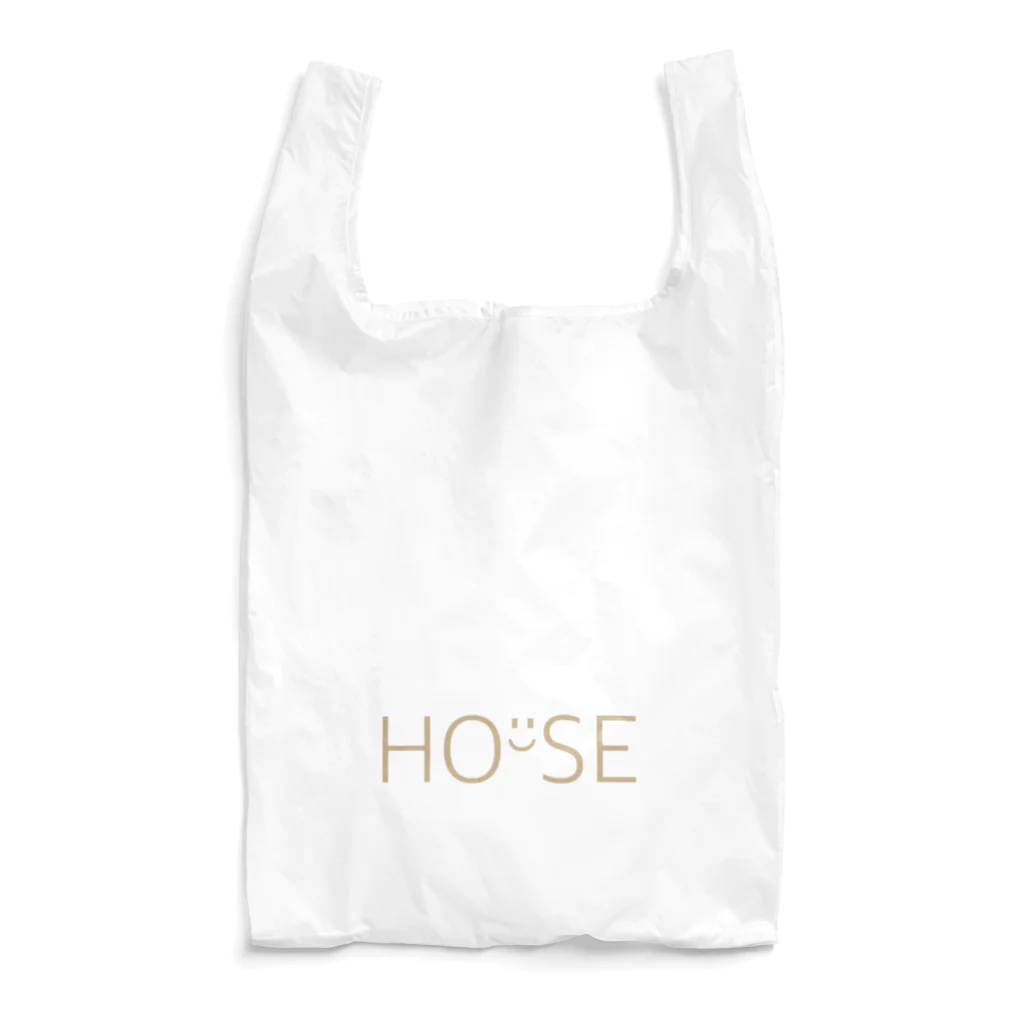 さくあれてのHorseHouse(白） エコバッグ