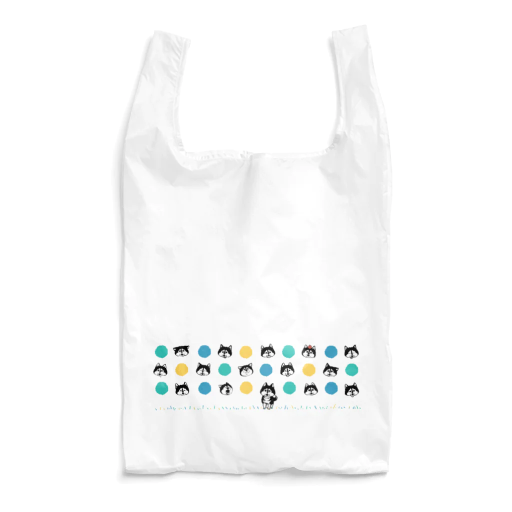 mokohiyori8の黒柴もこ。 Reusable Bag