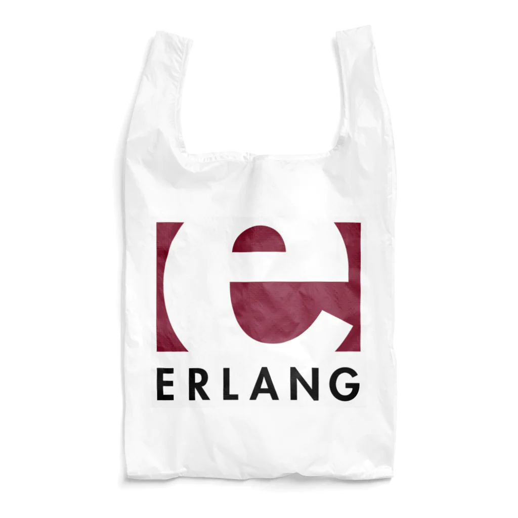 Erlang and Elixir shop by KRPEOのErlang logo Reusable Bag