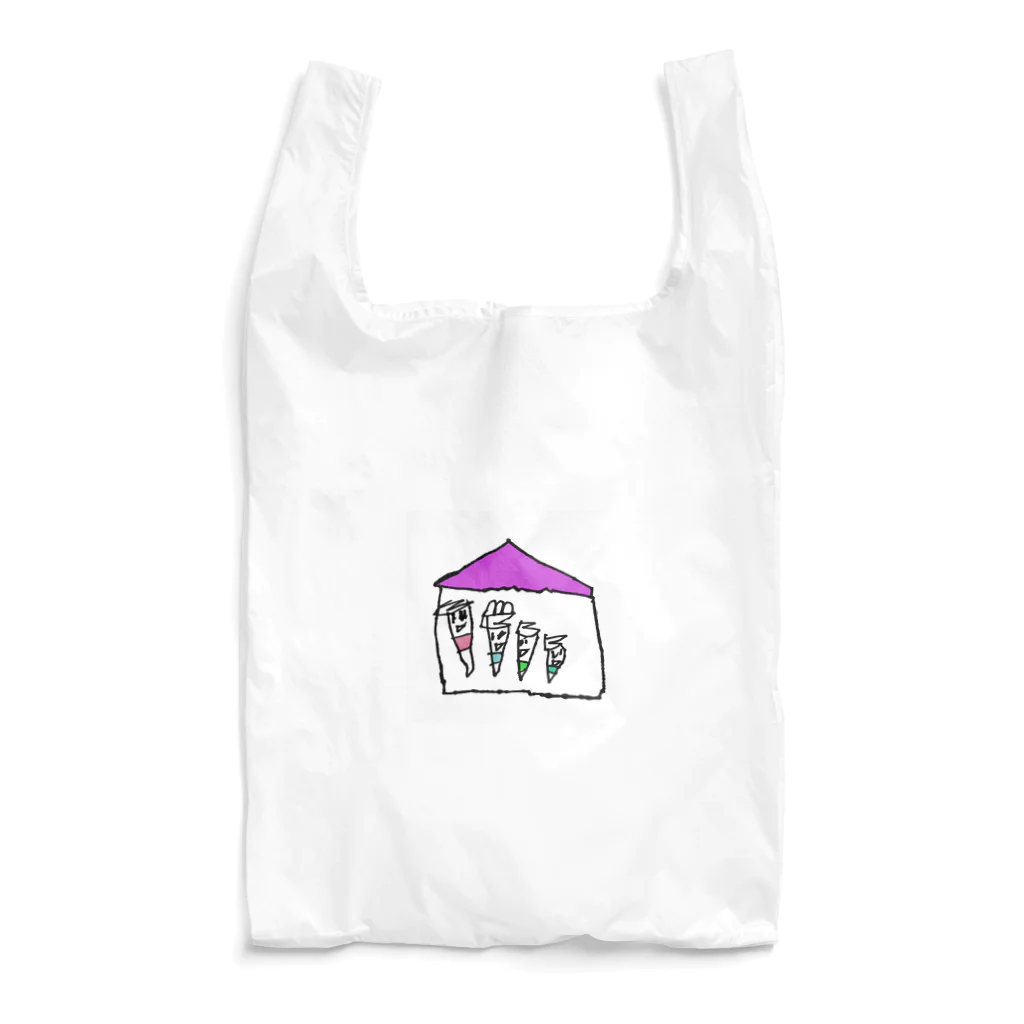 lukanose-kidsのWed-tuk えのぐ姉妹 Reusable Bag