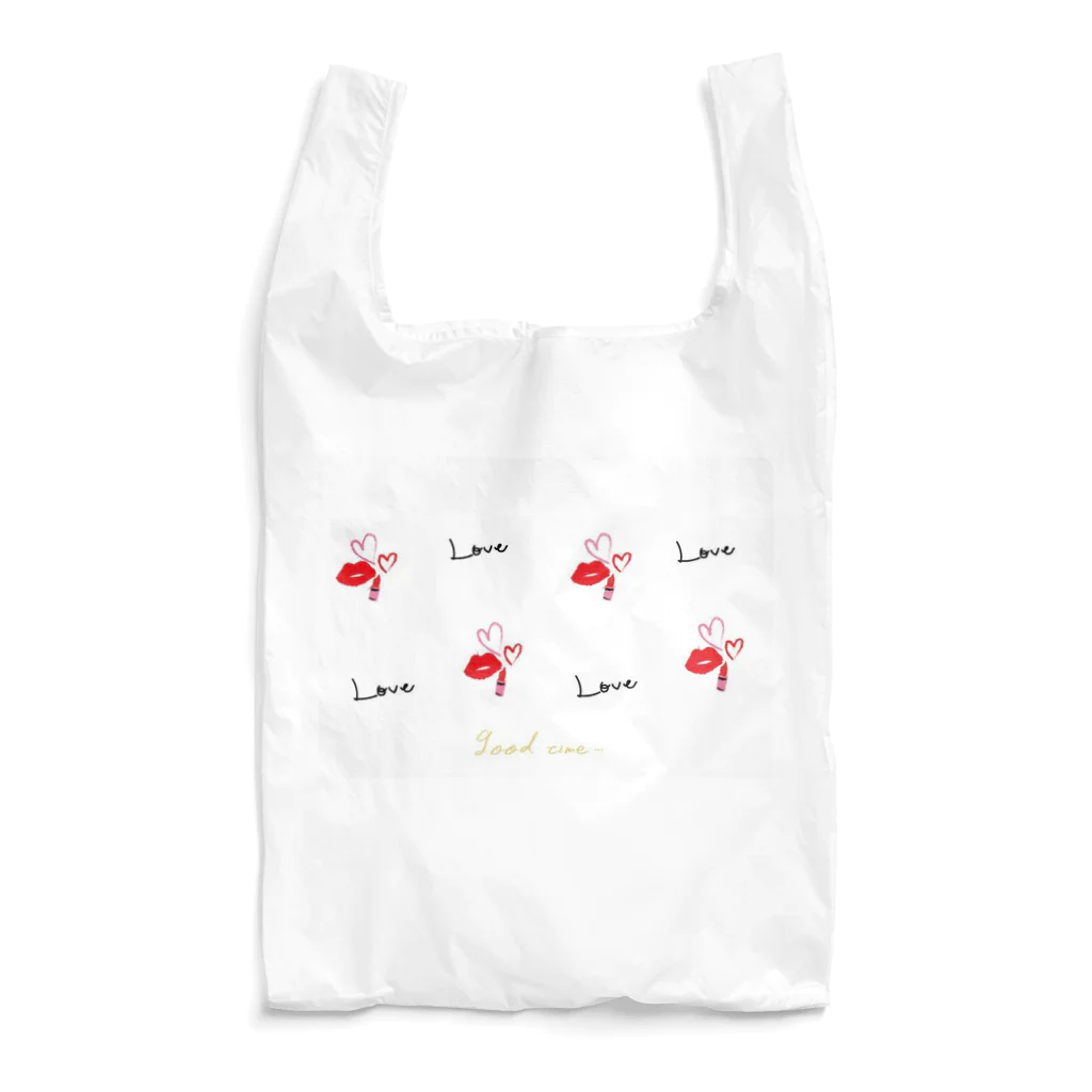 good_time_stlのハートリップ Reusable Bag