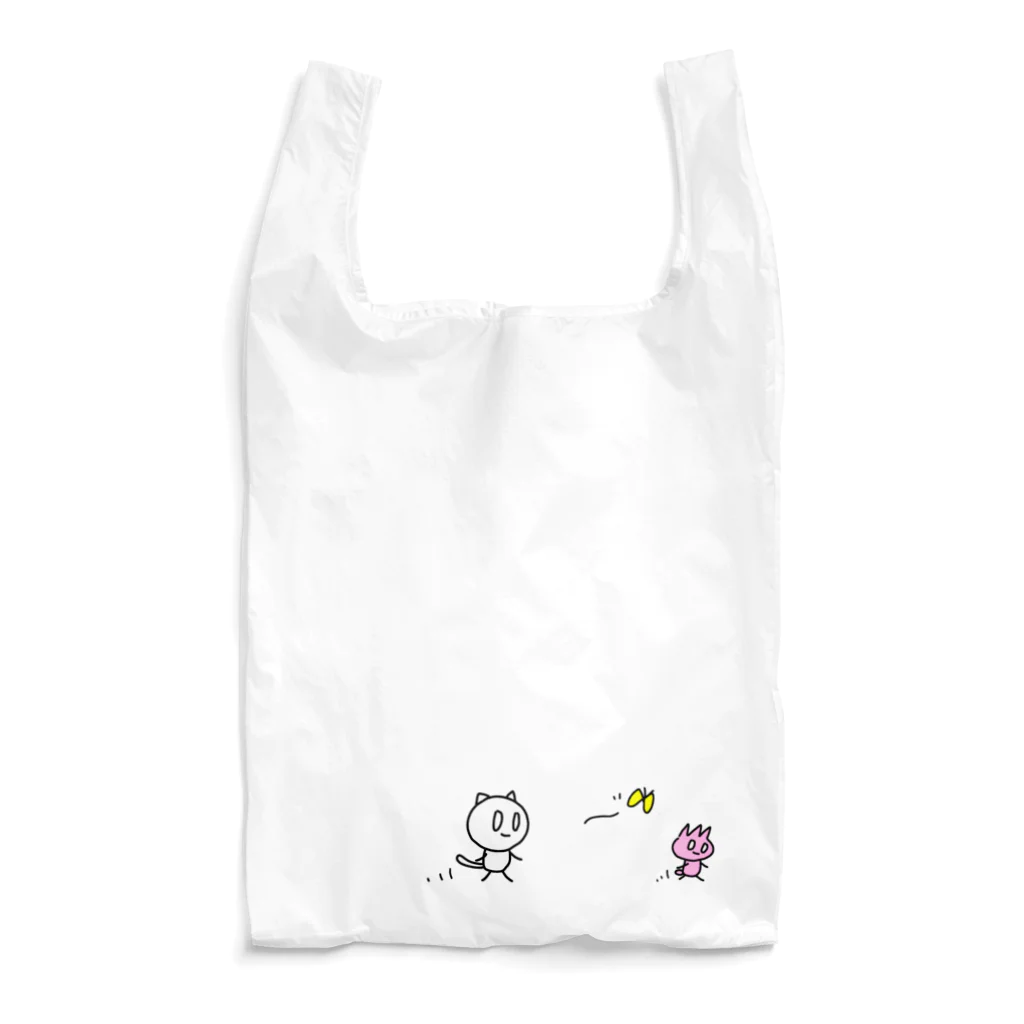 ねむねこのお散歩ねむねこ＆ピコまる Reusable Bag