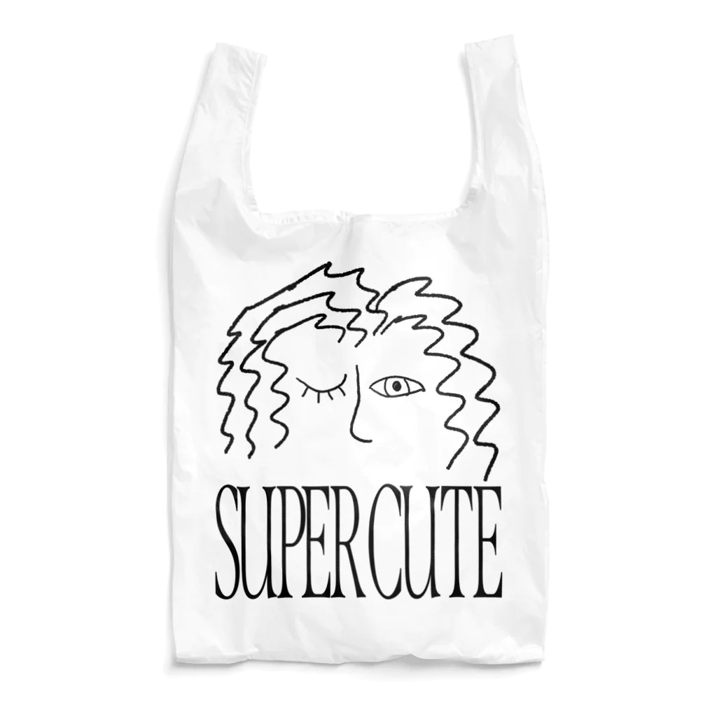 garden peopleのSUPER CUTE ソバージュなやんぐ Reusable Bag