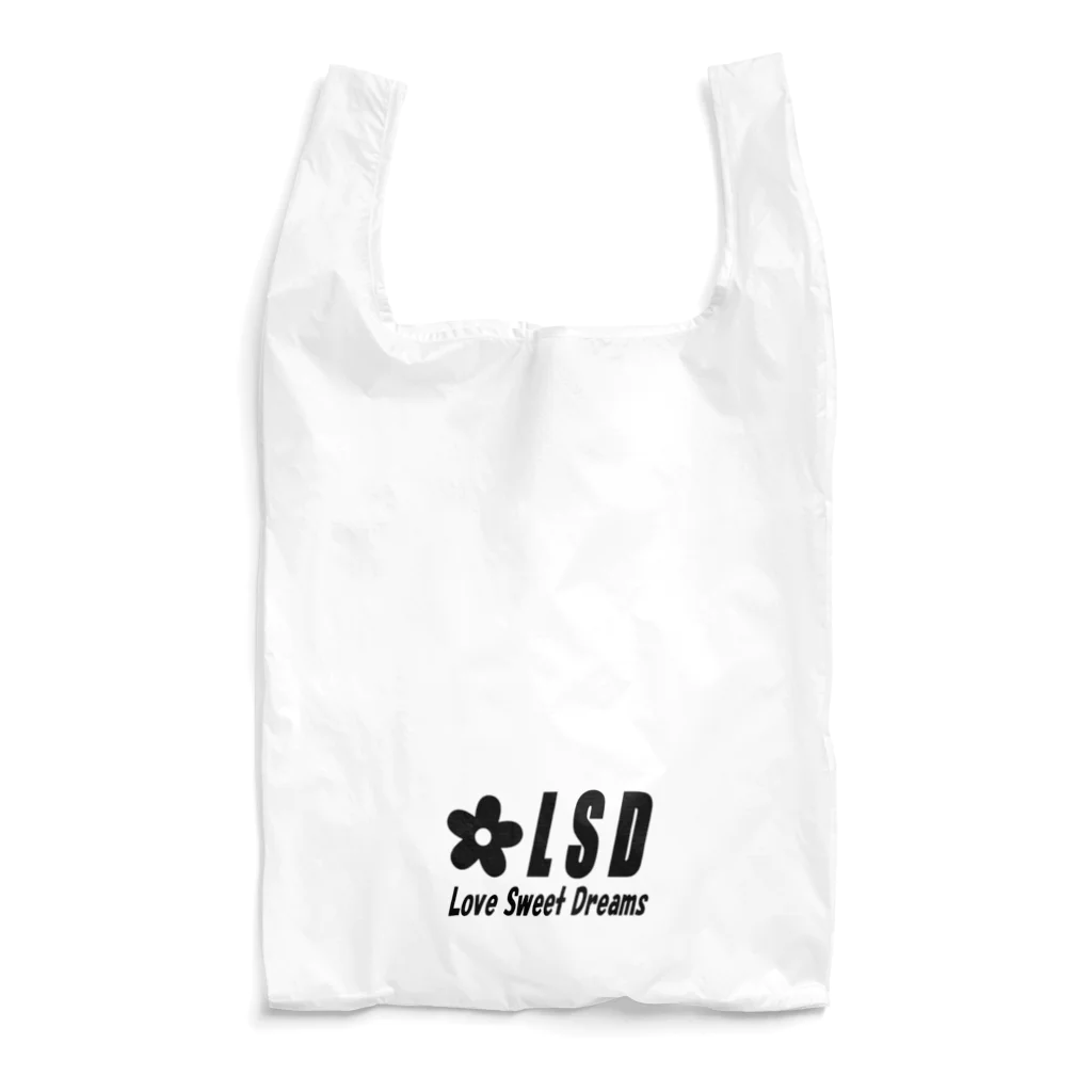 NOIR（ノアール）のLSDフルロゴ　黒 Reusable Bag