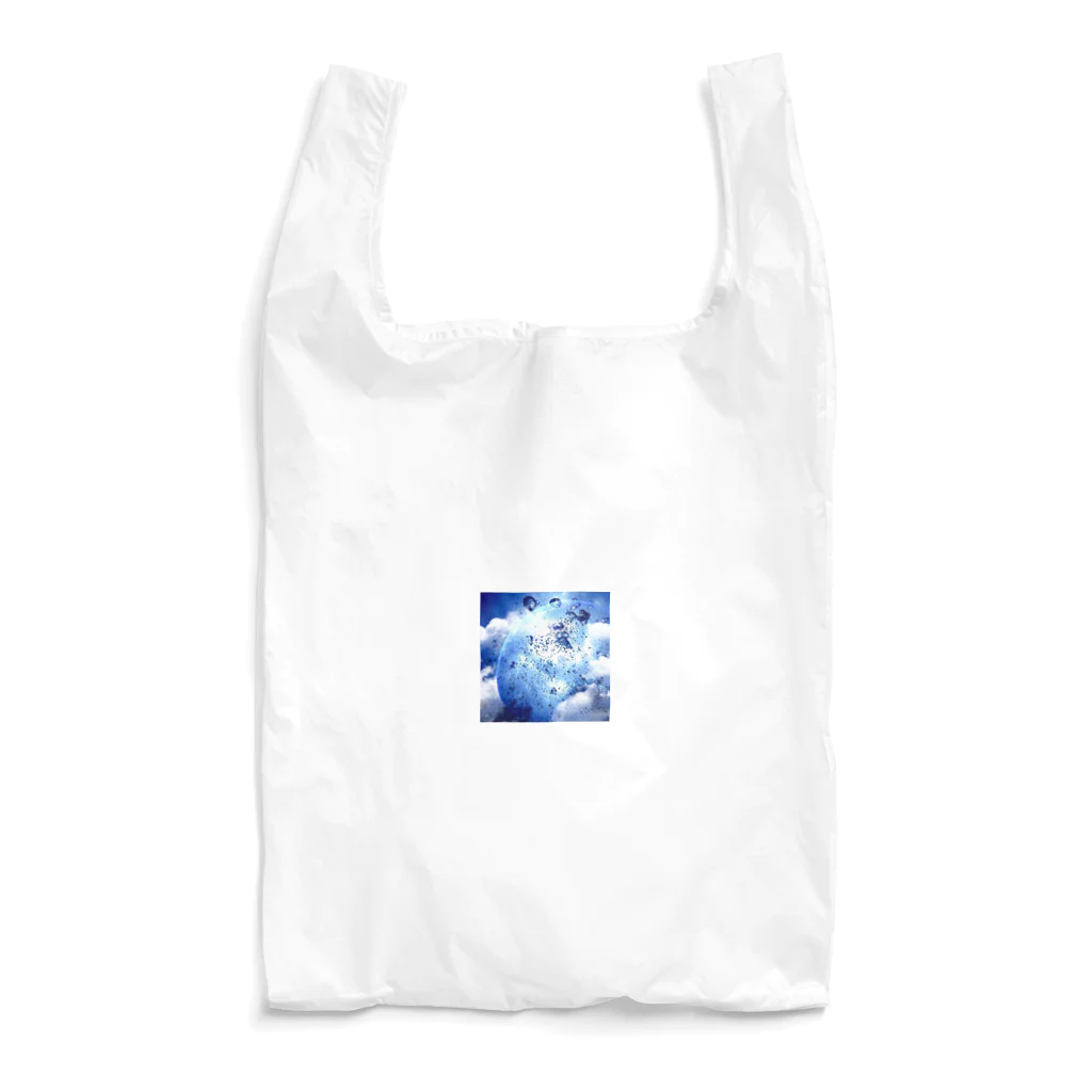 yuucanvasの宇宙アート･水の惑星 Reusable Bag