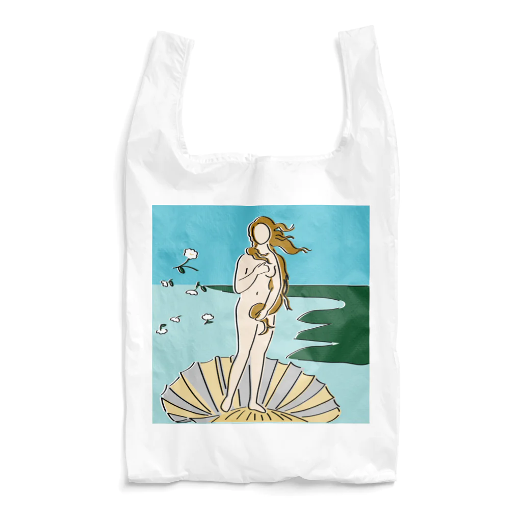 hikari_yamaguchiのBirth of Venus Reusable Bag