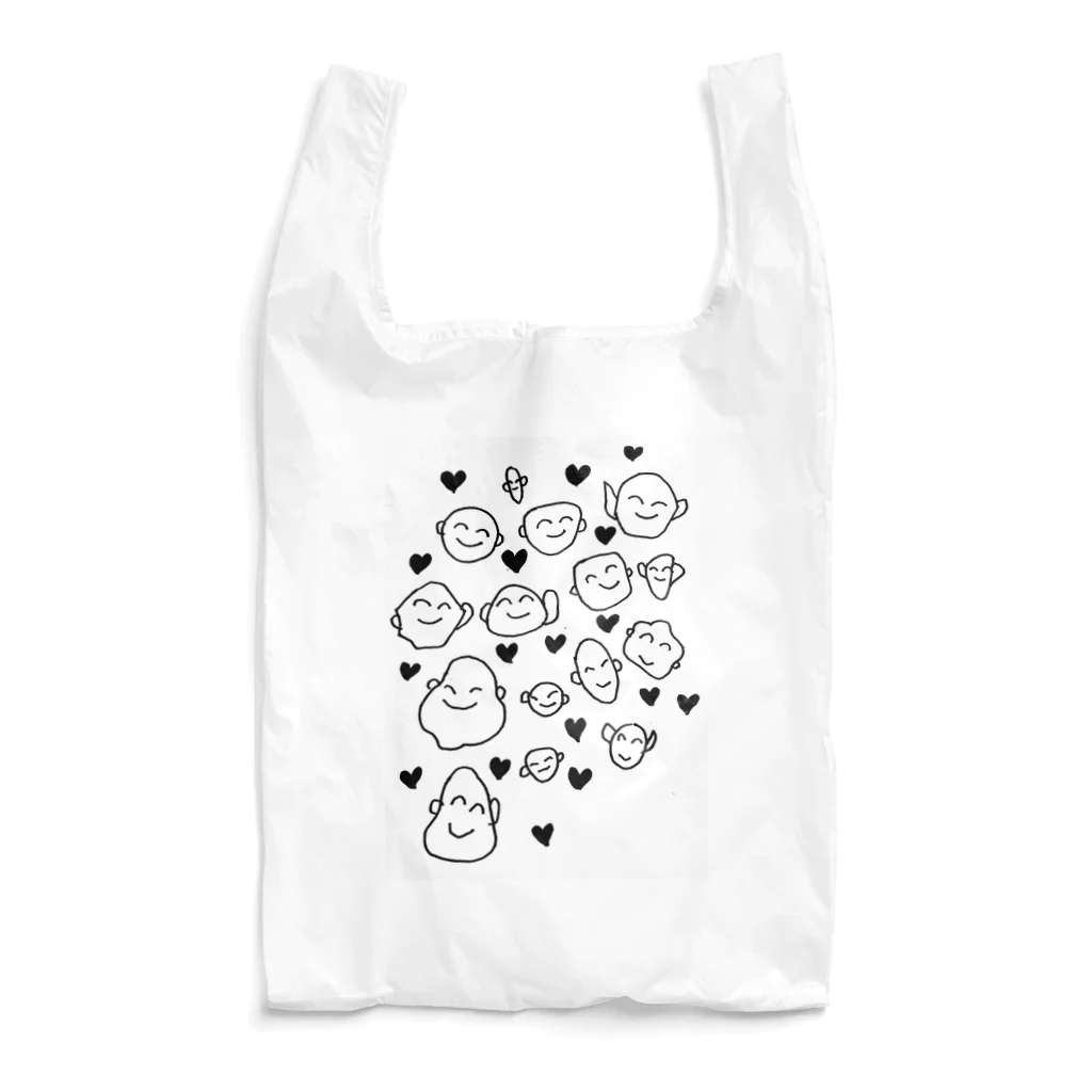 しあわせ笑顔のしあわせ笑顔 Reusable Bag