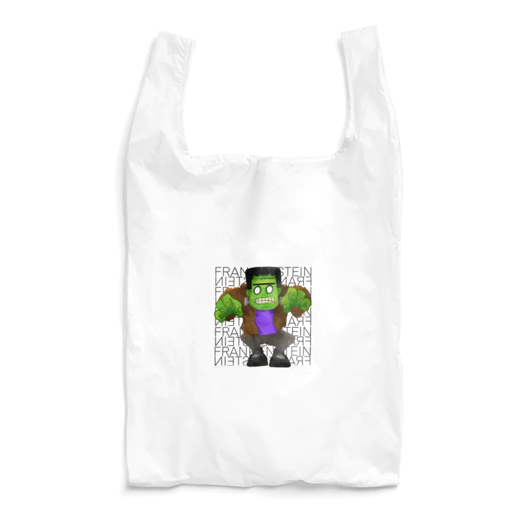 Hey! Kids KidsのHalloween Frankenstein Liam Fitzpatrick  Reusable Bag