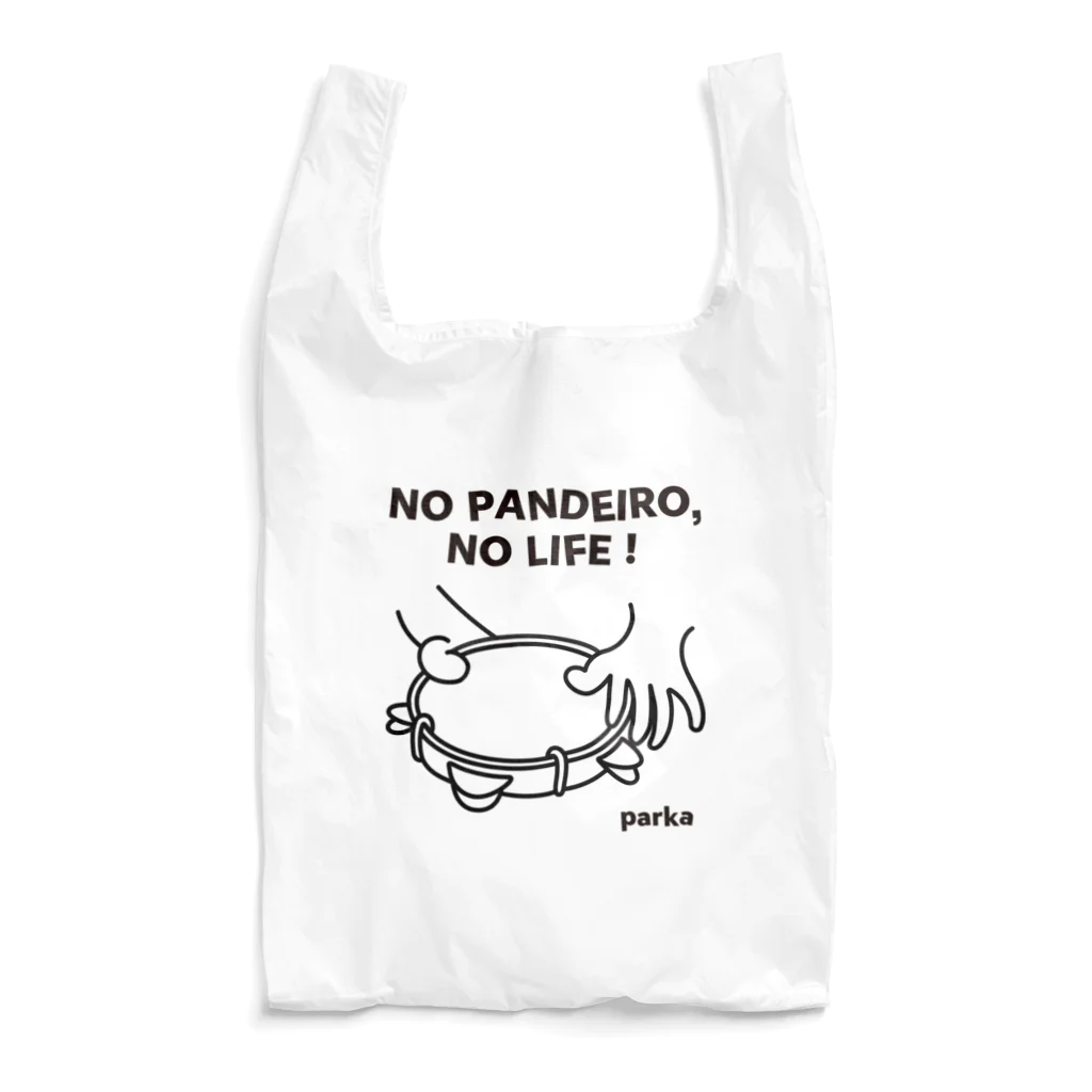 parkahpのNO PANDEIRO, NO LIFE! 左利き用 エコバッグ