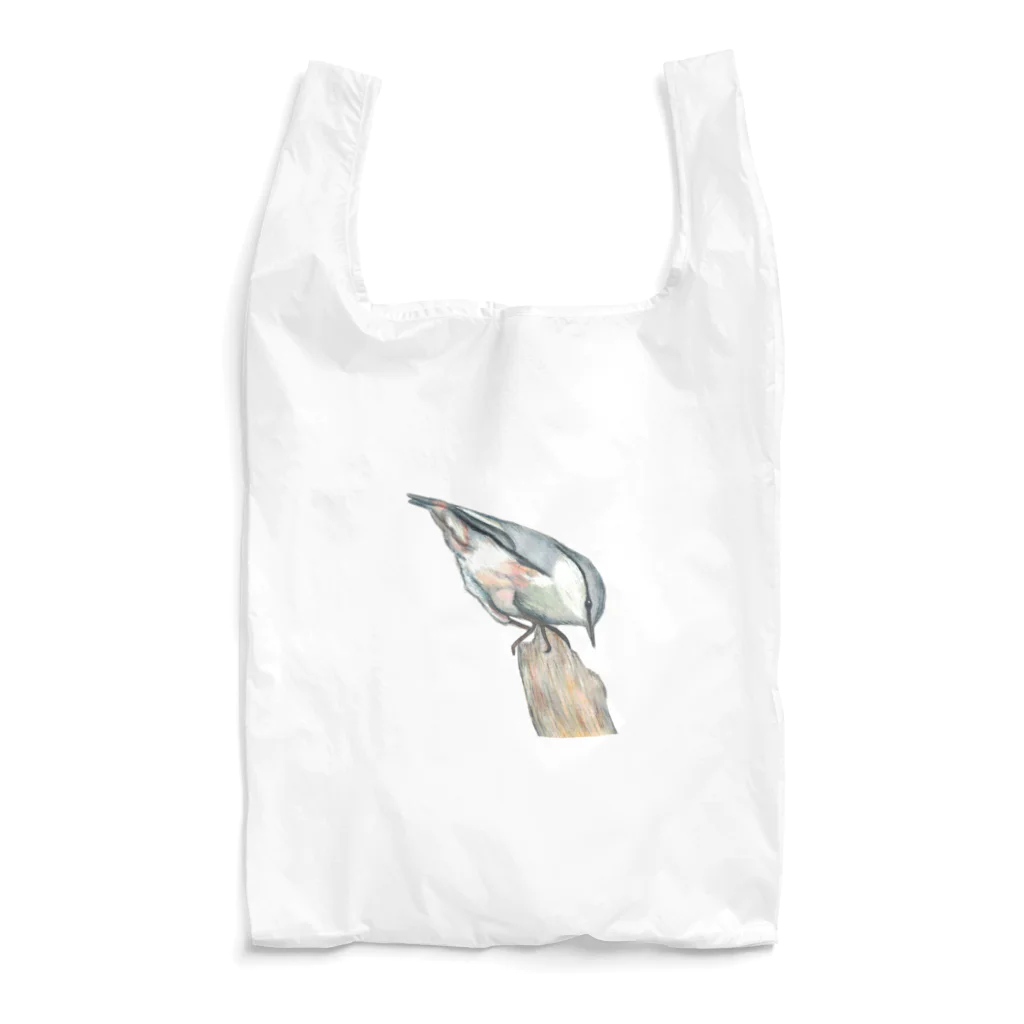 森図鑑の[森図鑑] ゴジュウカラ Reusable Bag