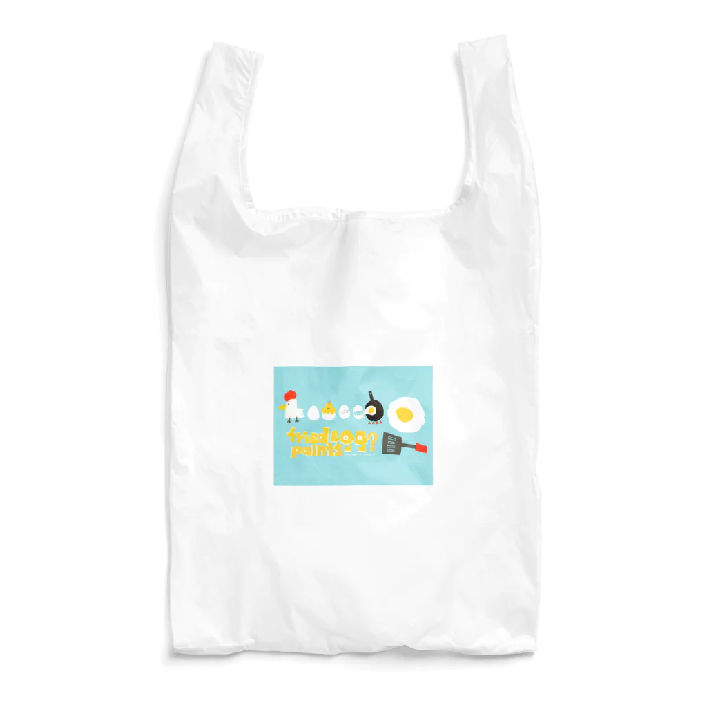 fried  egg？paints｜フライドエッグ・ペインツのFRIDAY EGGちゃん Reusable Bag