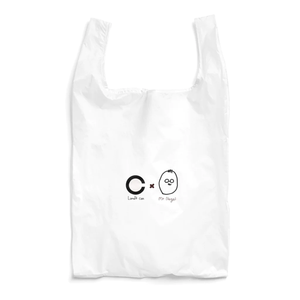 ミシュランショップのMr.Nagai　(ver.ランドルト環といっしょ） Reusable Bag