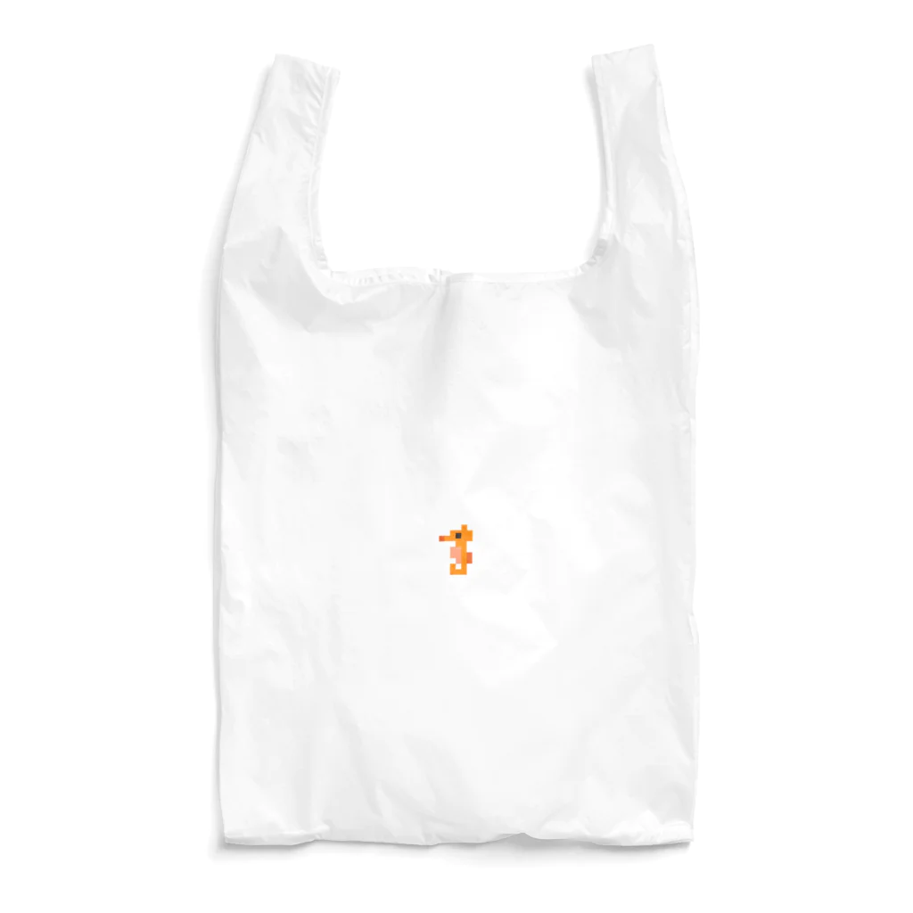 GRITの粗ドット絵・タツノオトシゴくん Reusable Bag