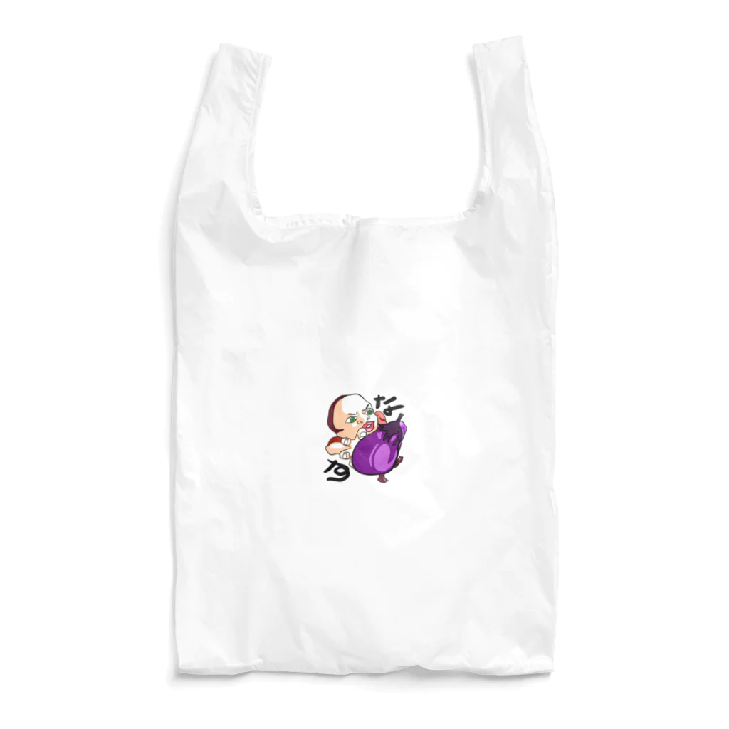 irootokosamuraiのなす Reusable Bag