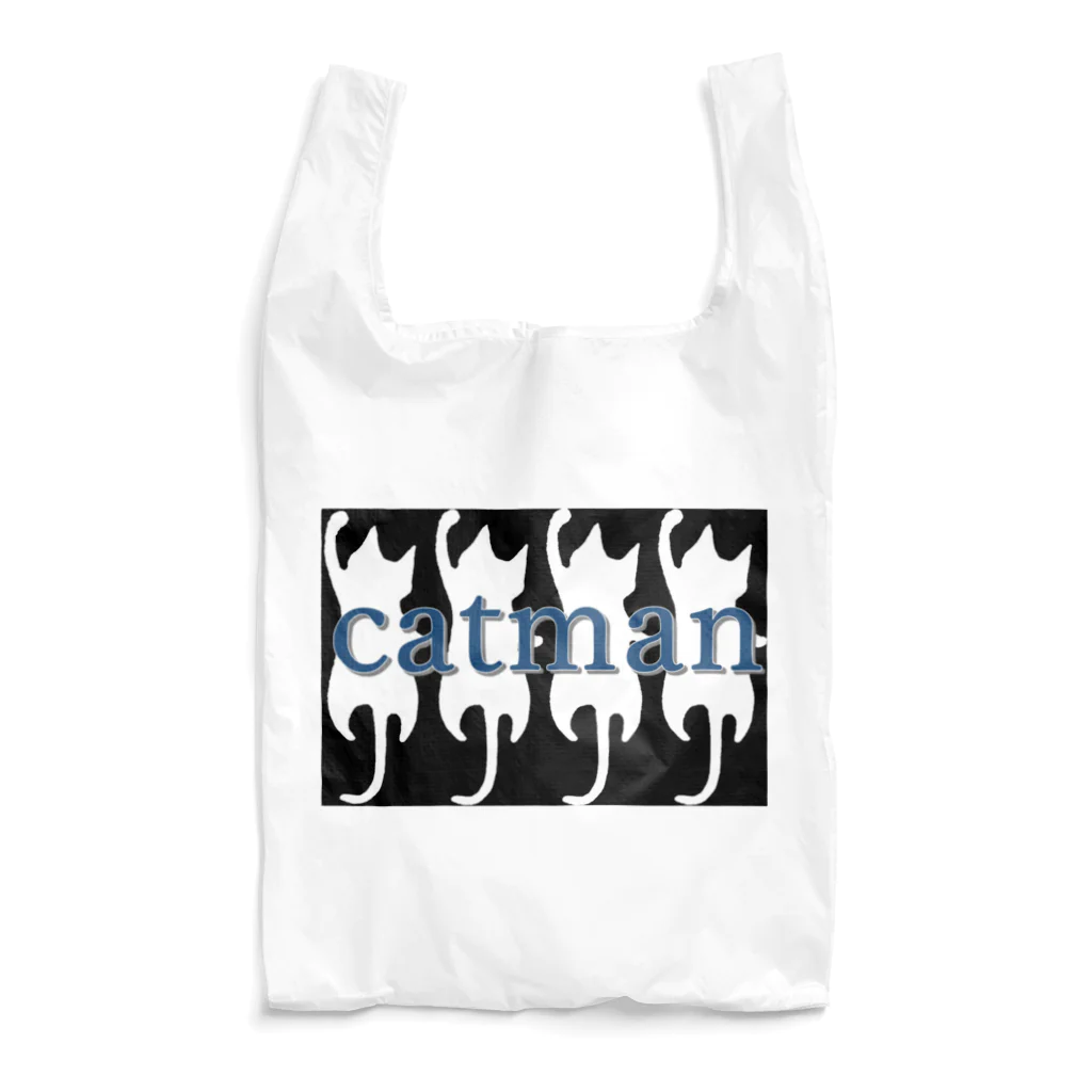 catmanの保護ネコ戦隊　きゃっとまん３ Reusable Bag