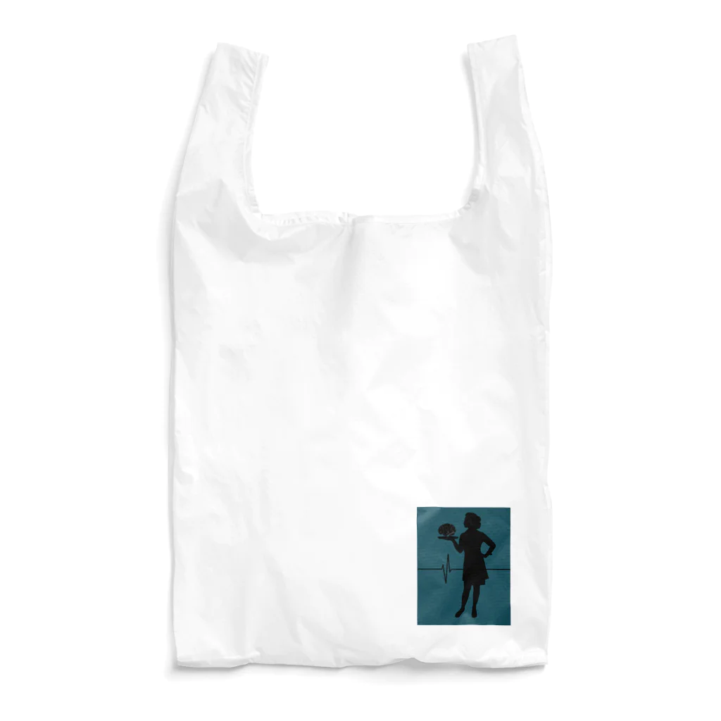 insparation｡   --- ｲﾝｽﾋﾟﾚｰｼｮﾝ｡の馬鹿は死んでも治らない(緑黒) Reusable Bag