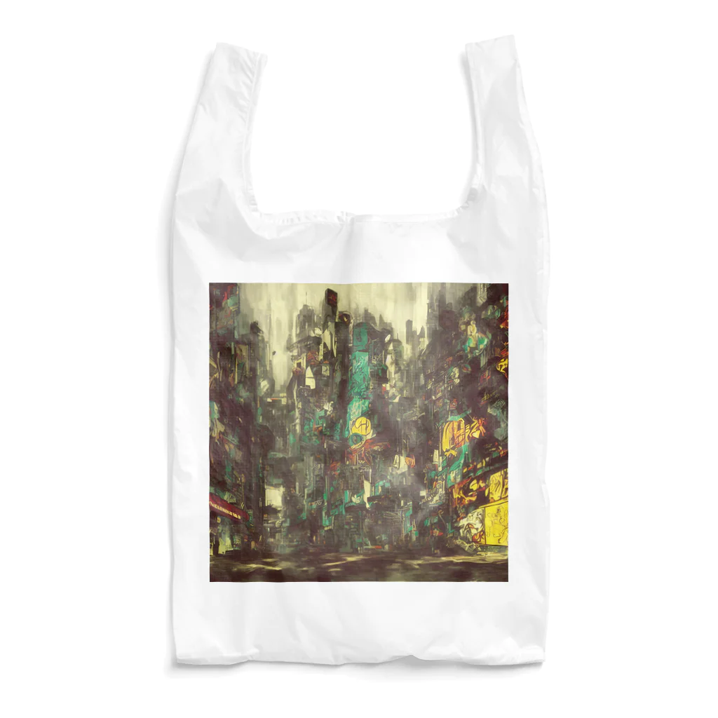 TakashiSのFuture city Reusable Bag