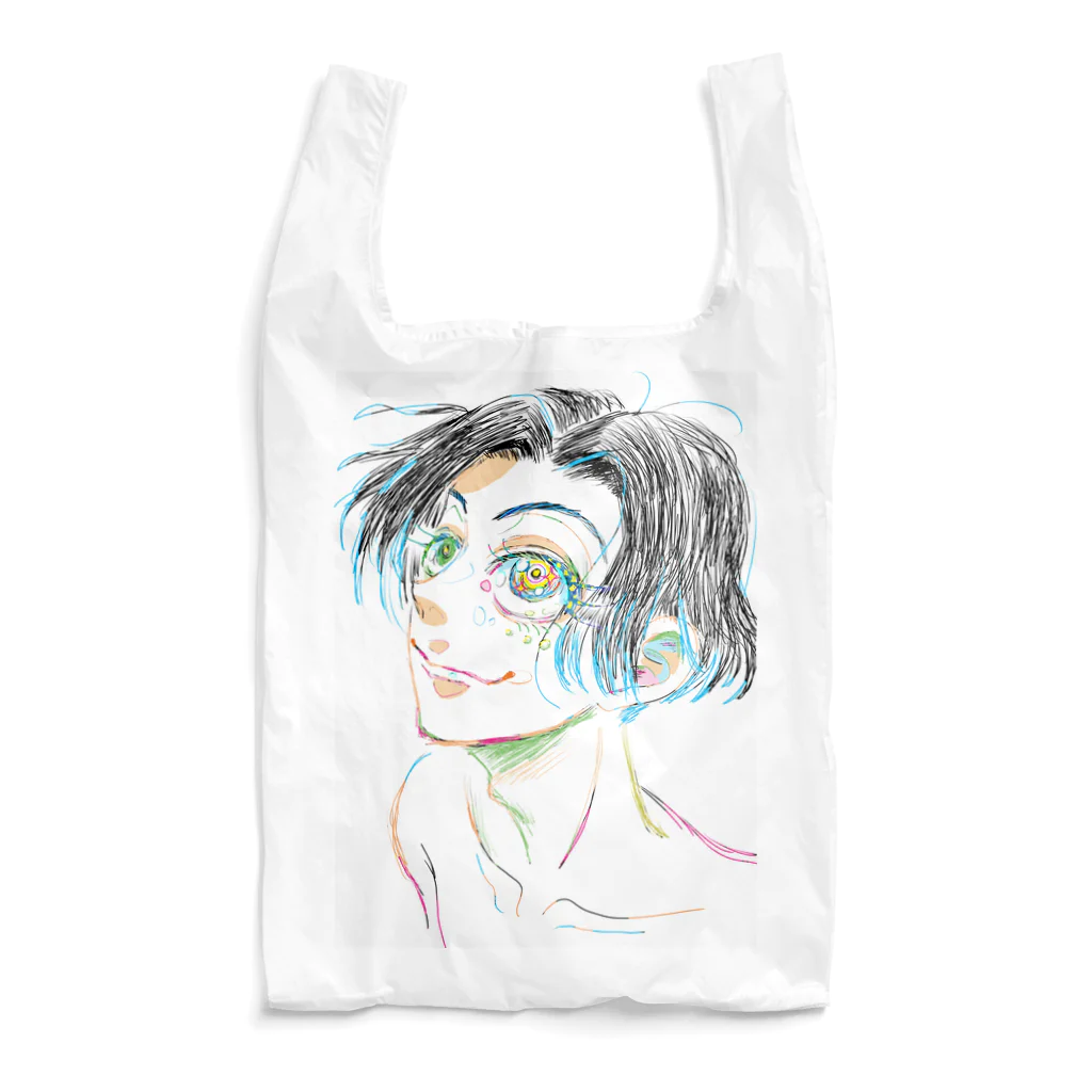 naka_yamyamのキラキラ男の子 Reusable Bag