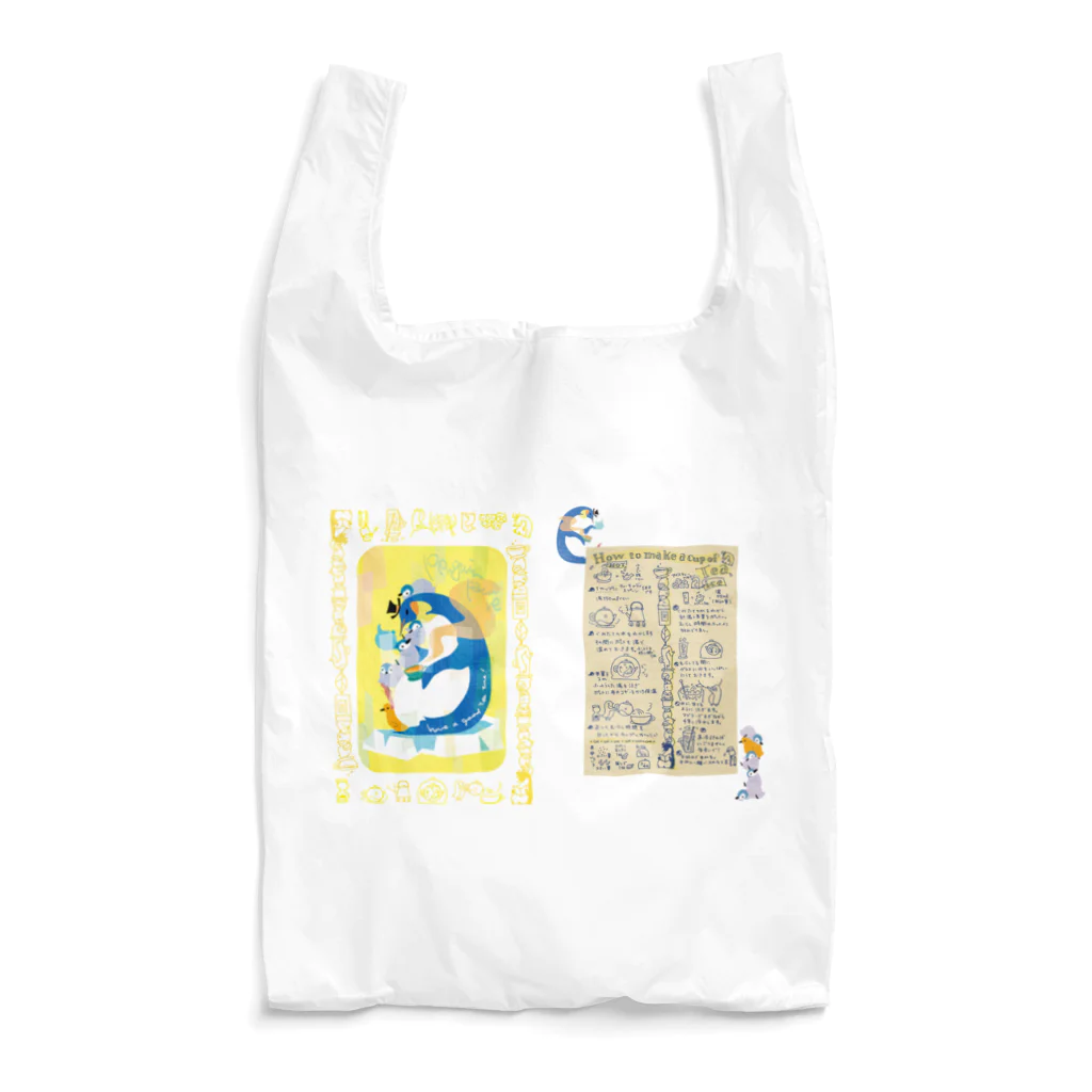 ペンギンパカリの親子ペンギンTeaTime（クリア） Reusable Bag