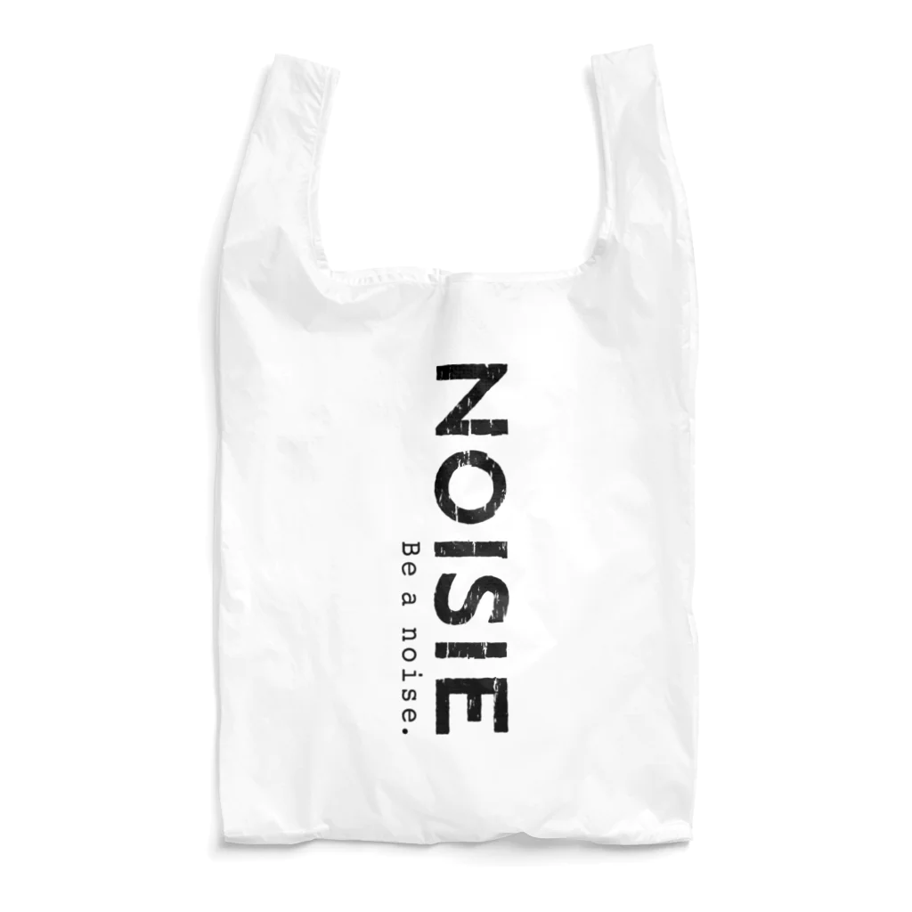 noisie_jpの『NOISIE』BLACK（縦）ロゴシリーズ エコバッグ