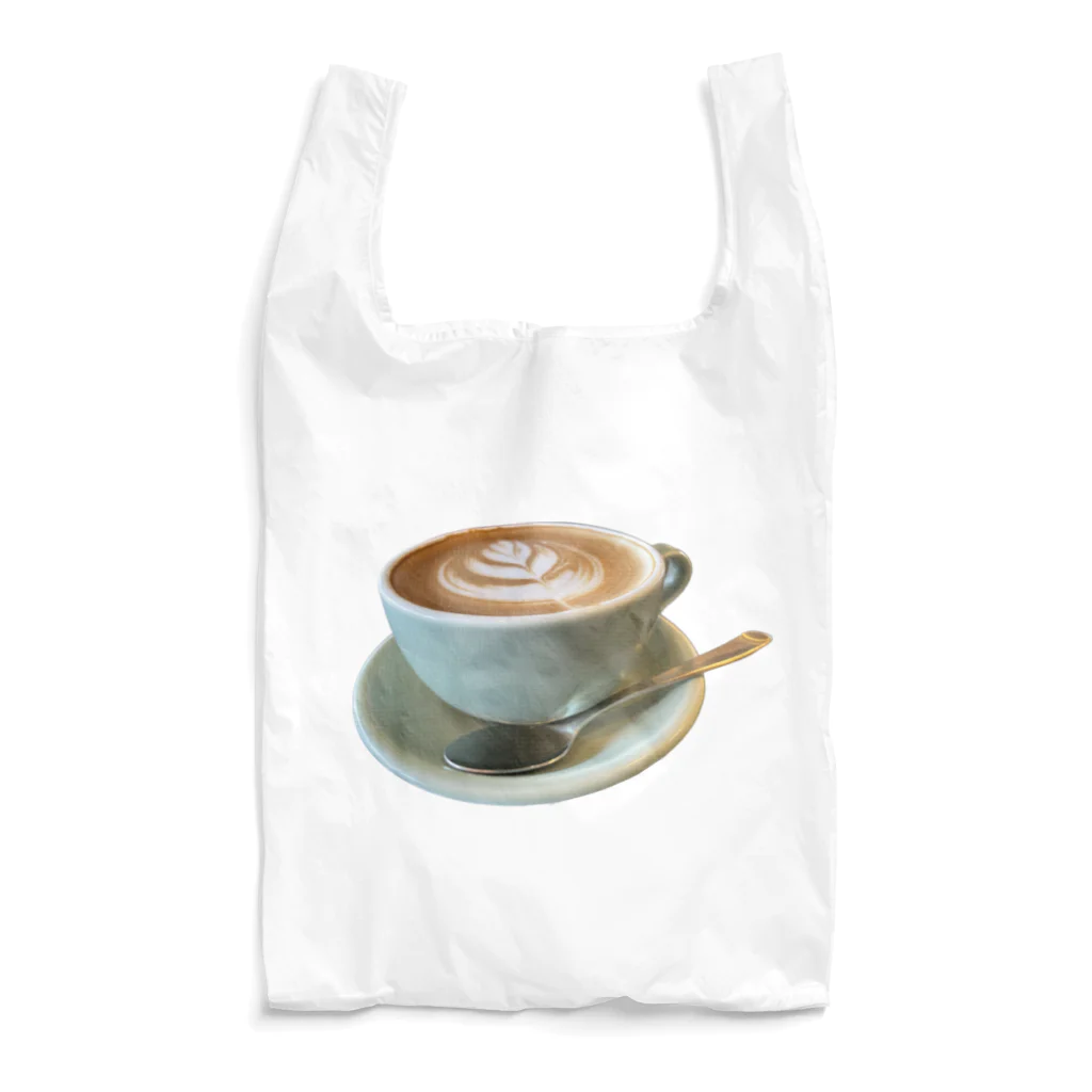 どこかの誰かに刺さって欲しいお店の美味しいカフェラテ Reusable Bag