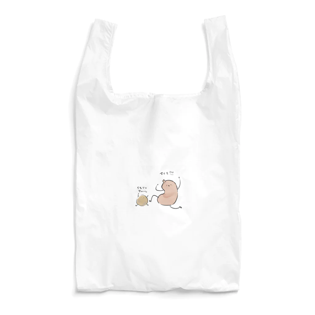 カミブクロのショップの胃袋くんグッズ Reusable Bag
