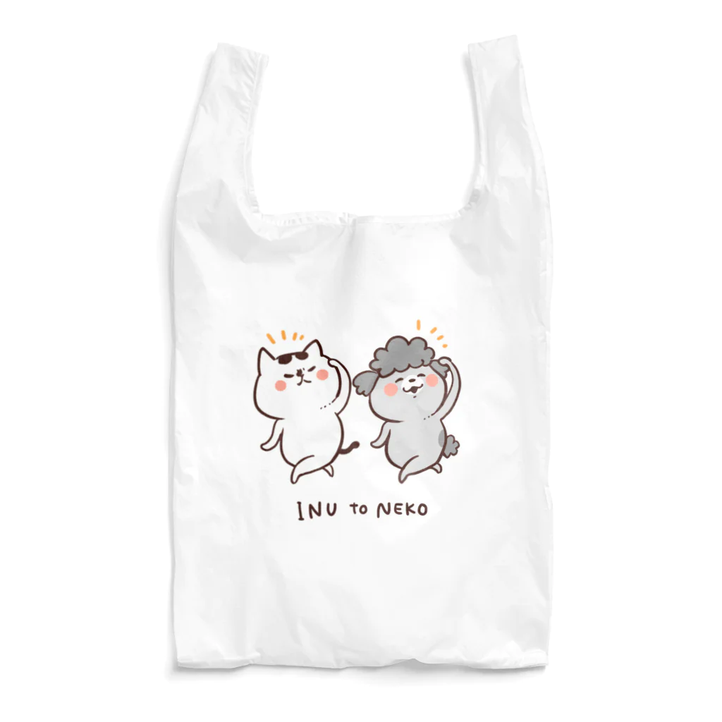 hidekiccanの犬と猫 Reusable Bag