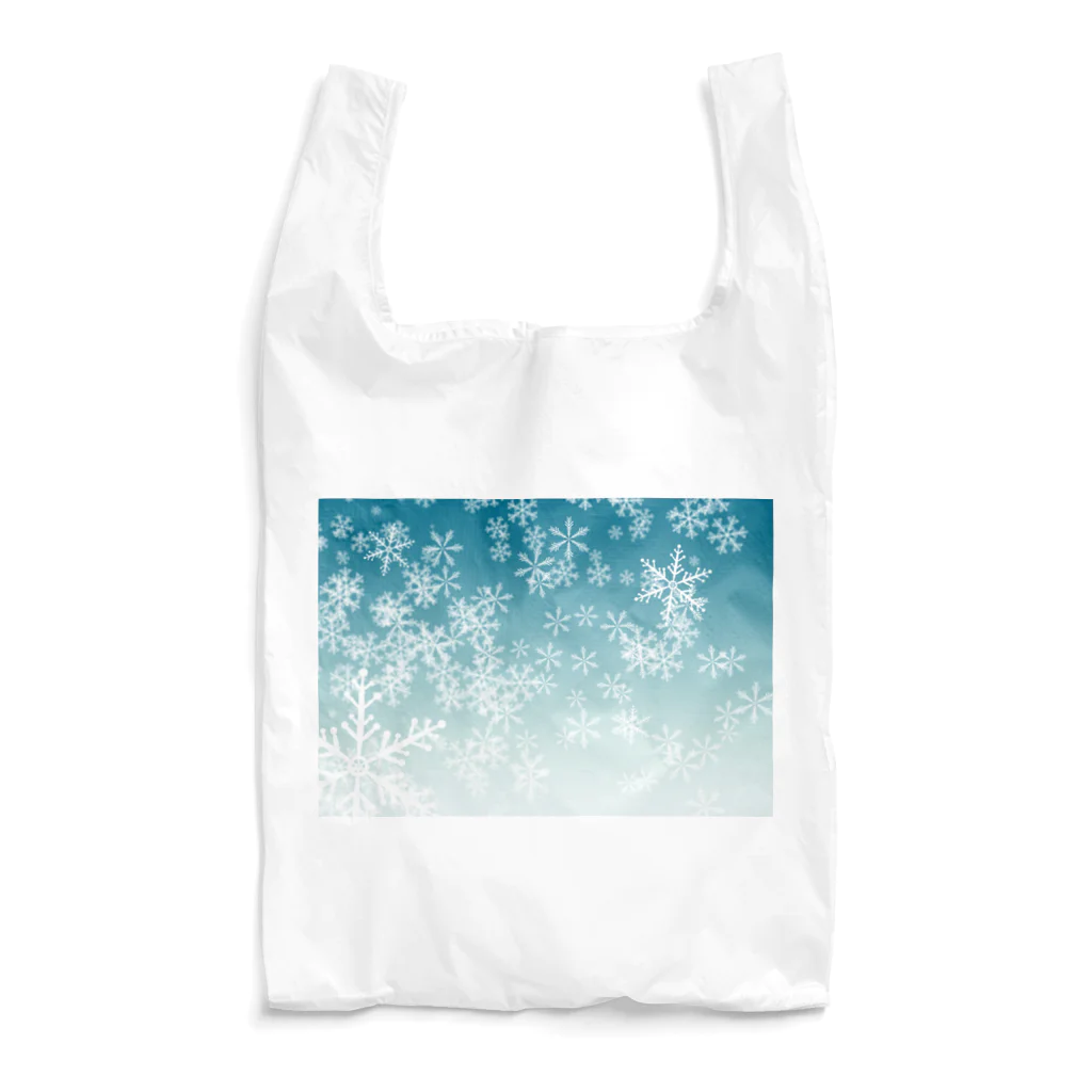 orange_honeyの雪の結晶21 Reusable Bag