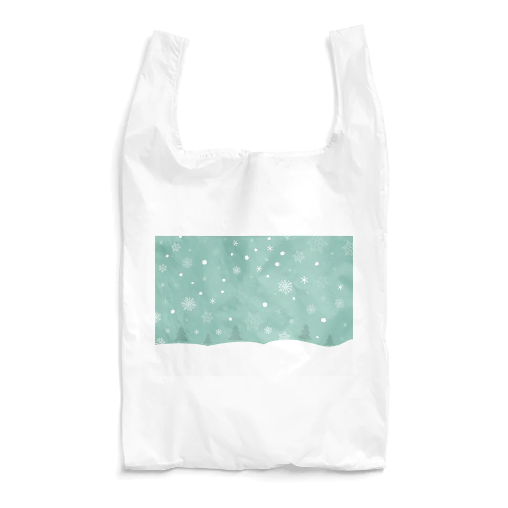 orange_honeyの雪の結晶22 Reusable Bag