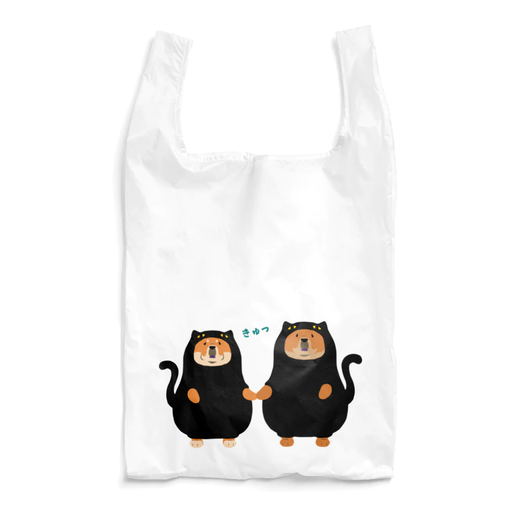 Qooroの猫かぶりチャウさん　手つなぎ兄弟 Reusable Bag
