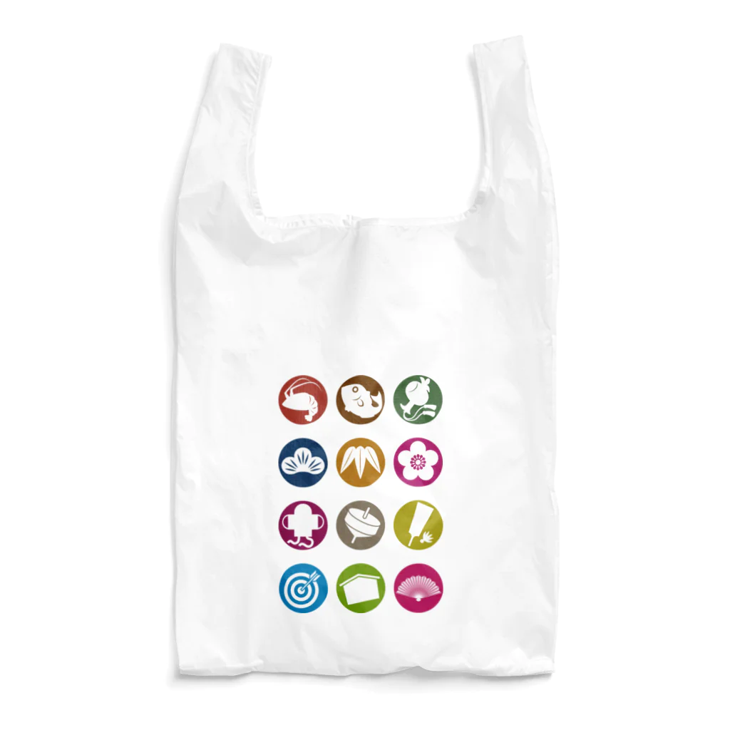 orange_honeyのお正月3 Reusable Bag