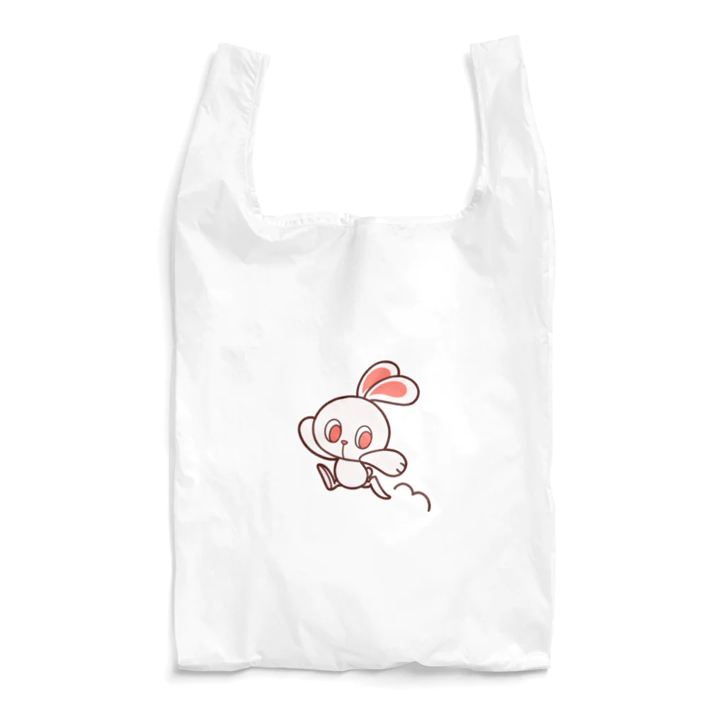 レタ(LETA)のぽっぷらうさぎ(じゃんぷ！) Reusable Bag